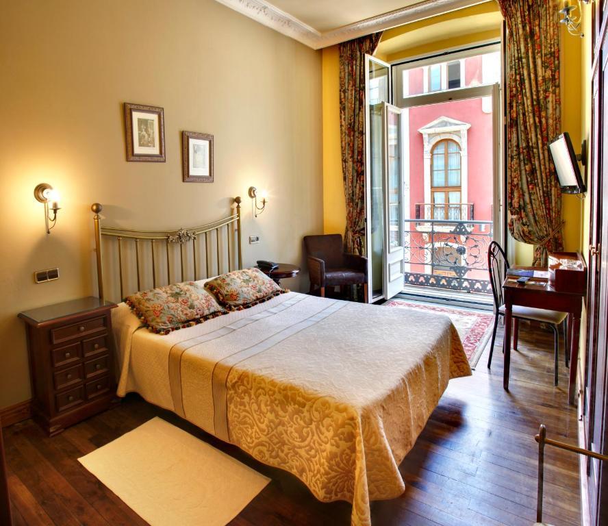 Hotel Villa De Luarca Ruang foto